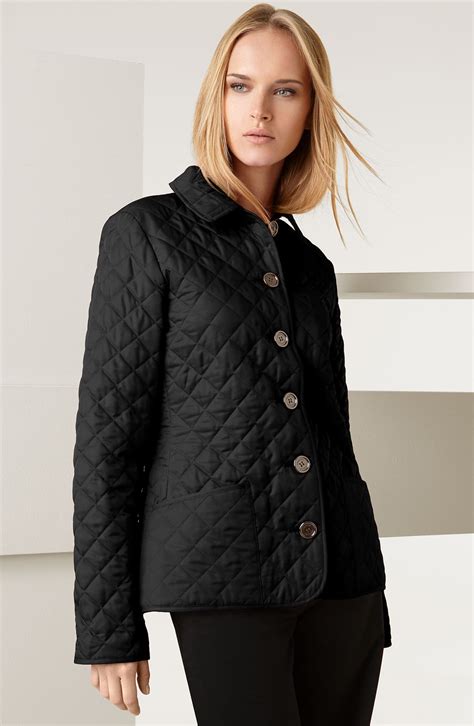 burberry quilted jacket outfit|burberry brit quilted jacket women.